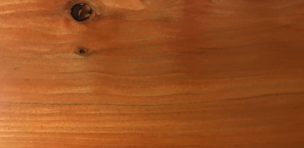 Washbasin shelf in cedar - Cherry Colour