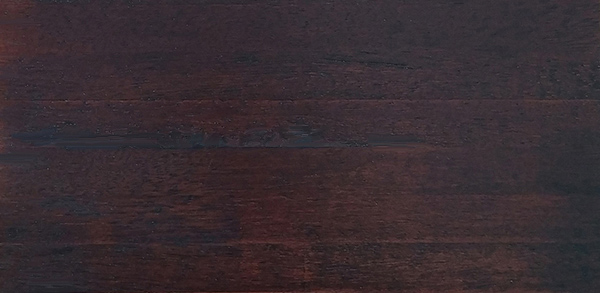 Bathroom vanity top in doussié - Dark Walnut Colour