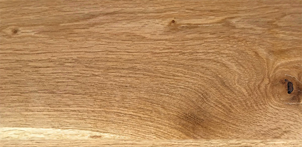 Bathroom vanity top in oak - Thickness 5 cm - Natural Wood
