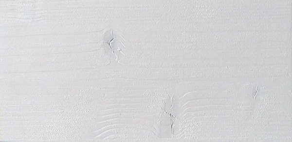 Mensola su misura in abete - Colore Bianco