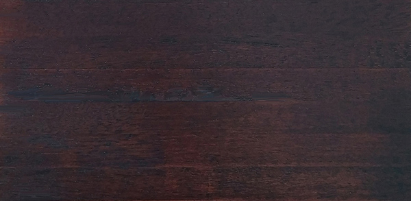 Customized doussié shelf - Dark Walnut Colour