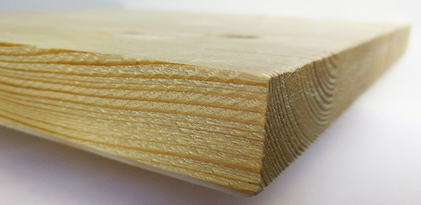 Customized fir shelf - Natural Wood