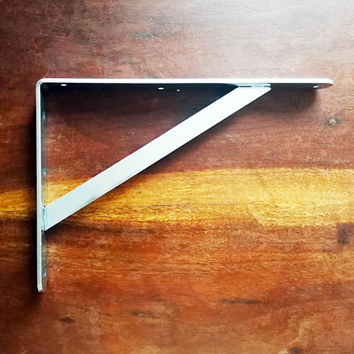 Steel shelf bracket 30 cm - Staffe per Mensole