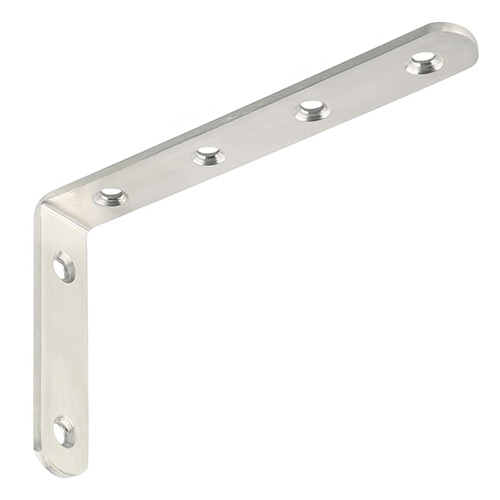 Steel shelf bracket 12,5 cm - Staffe per Mensole